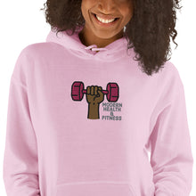 Load image into Gallery viewer, MODERN HEALTH AND FITNESS HOODIE (PINK )