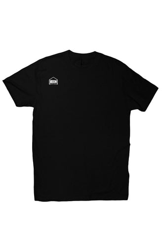 Next Level Premium Crew embroid black